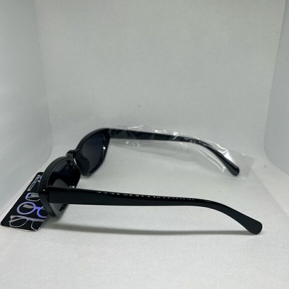 Cat Eye Black Bling Sunglasses - Picture 3 of 3